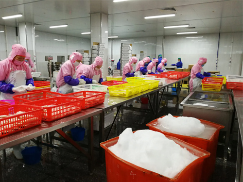 Aquatic product processing