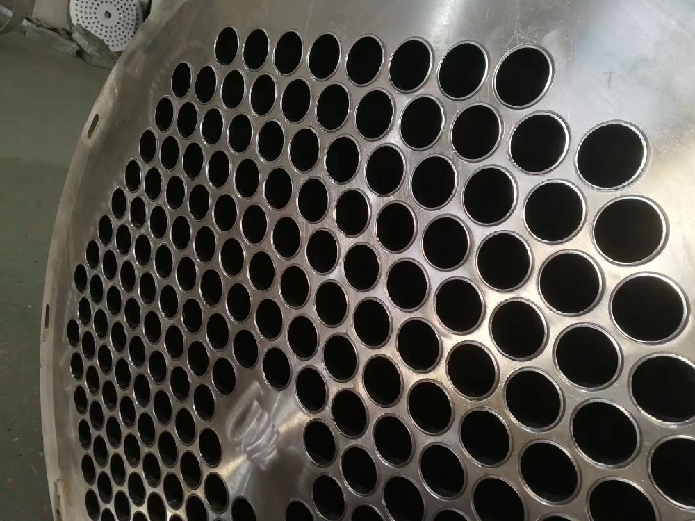 Tube ice machine evaporator advanced robotic welding technology.