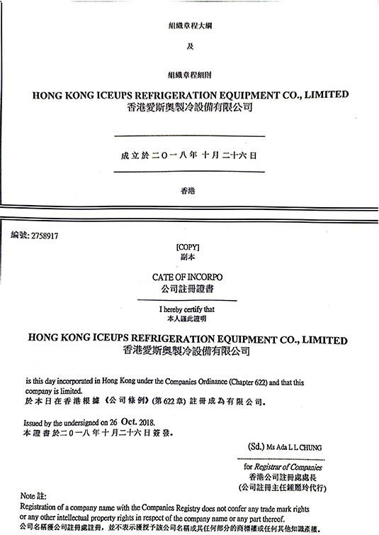 Hong Kong company