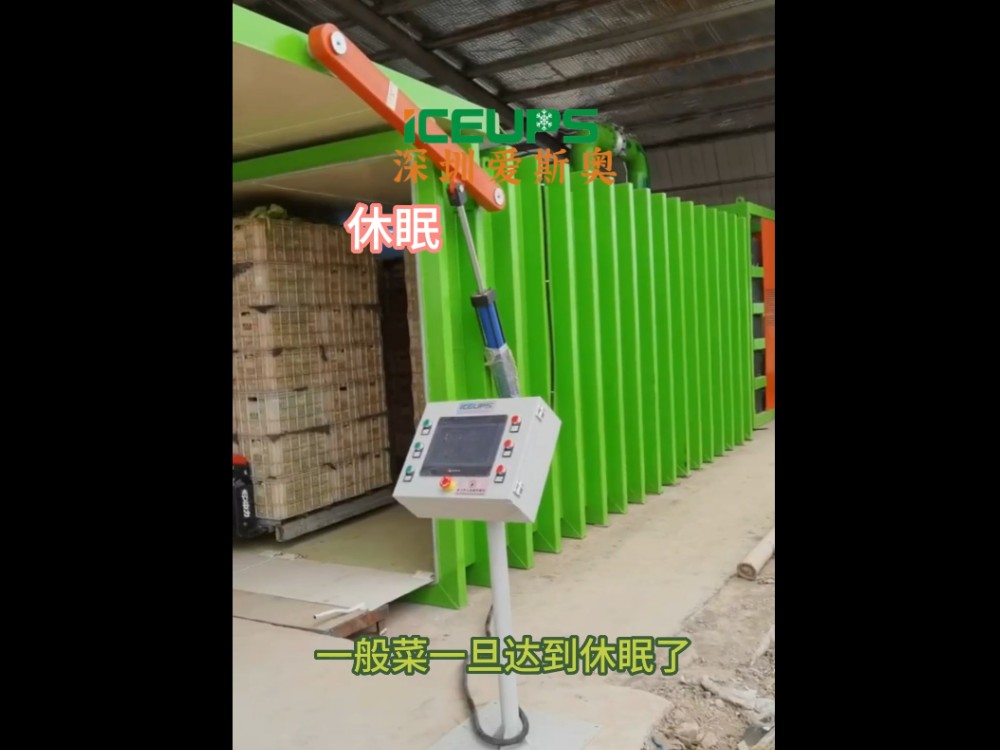 Why do vegetables need to be vacuumed and cooled quickly?