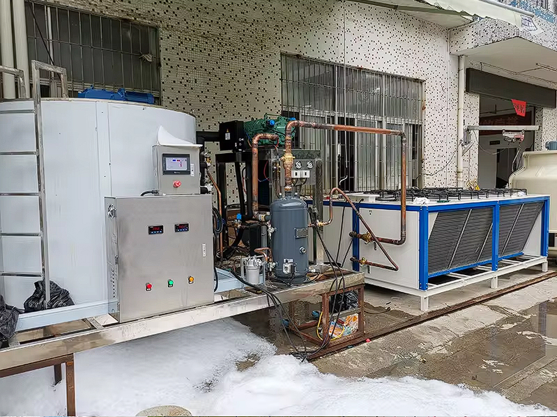 ICEUPS 15 Ton Flake Ice Machine Shipping to Listed Company
