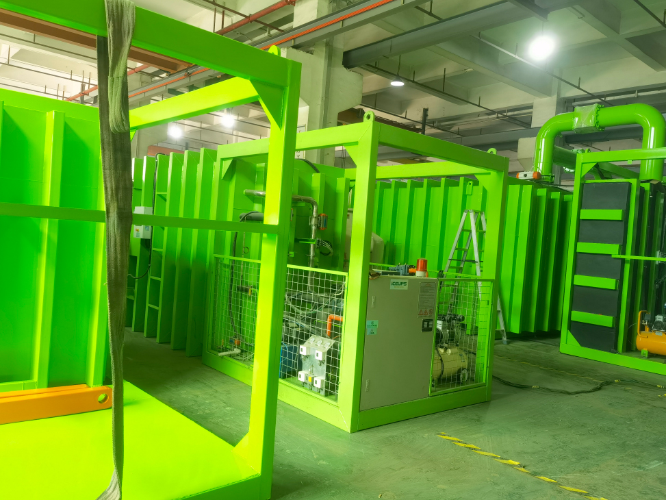 ICEUPS Vacuum cooler factory is in busy season