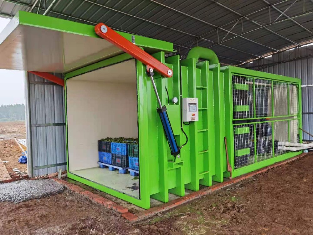 4 pallet vegetables vacuum cooler officially put into use