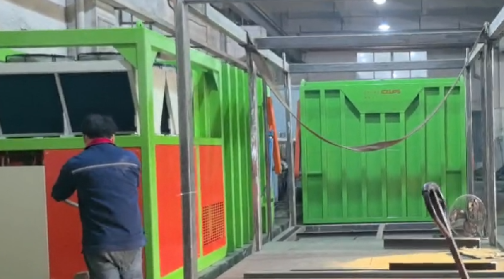ICEUPS Vacuum Coolers in Factory